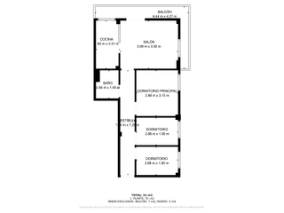 Appartement  Maderas. Piso en calle maderas