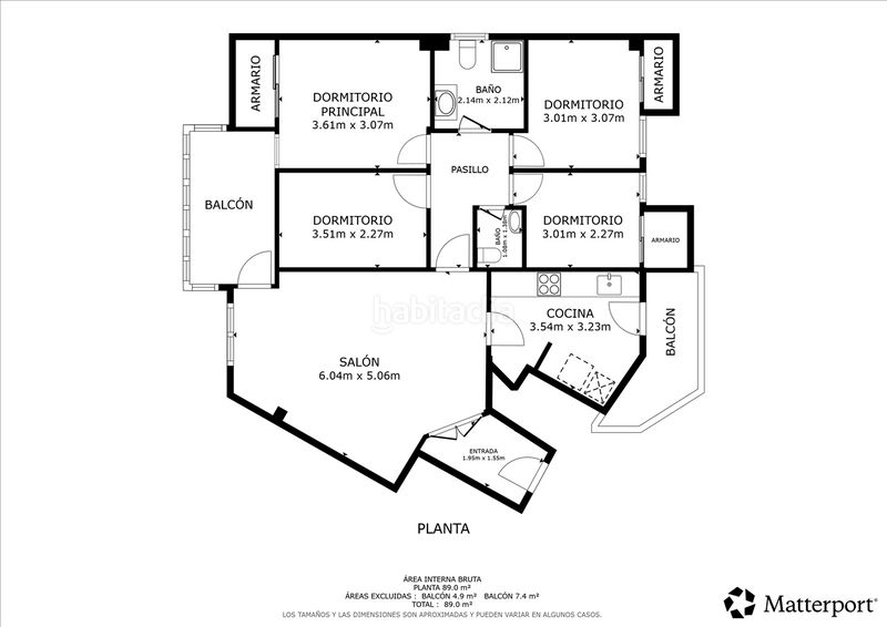 Piso en calle oña en Virgen del Cortijo-Manoteras Madrid - Imagen 23