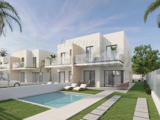 Maison jumelée à Calle alfred sisley 40. Casa de obra nueva en la llosa de cambrils
