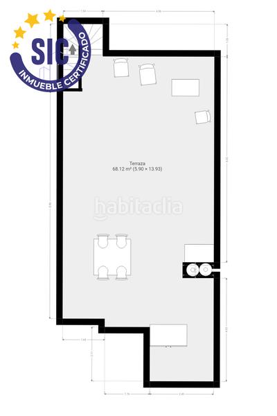 Foto b32fa854-e816-46f7-afa6-7bcb62d18290. Attico con riscaldamento parcheggio piscina in Corinto-Almardà Sagunt