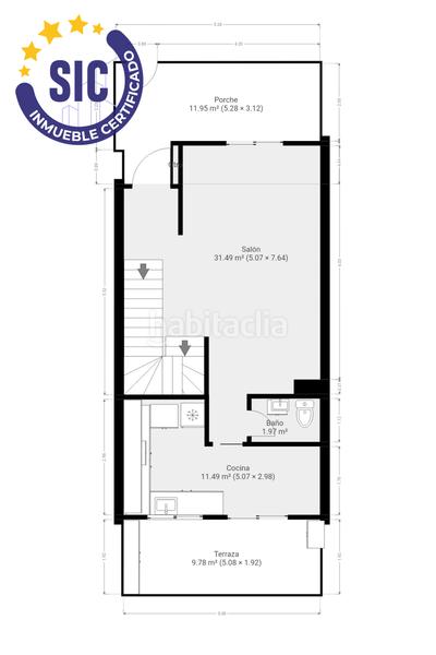Foto 32604815-ae65-4739-89a2-54311735f805. Maison jumelée avec chauffage parking dans Nuevo Centro Sagunt