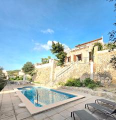 Casa  Carrer de sa noblesa. Casa mallorquina con piscina en selva