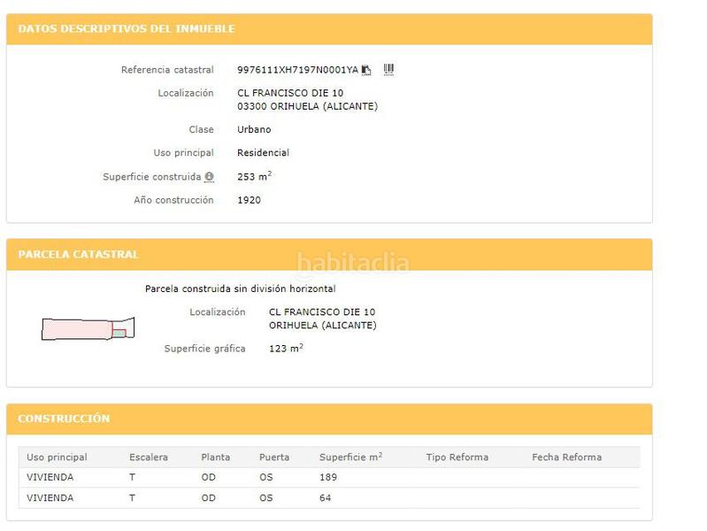 Foto 787a445e-f040-4999-8bc8-8987b6766b6a. Terreny residencial a francisco die 12 a Orihuela ciudad Orihuela