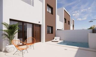 Maison jumelée à Pilar de la Horadada Ciudad. Adosado en venta en pilar de la horadada, 3 dormitorios.