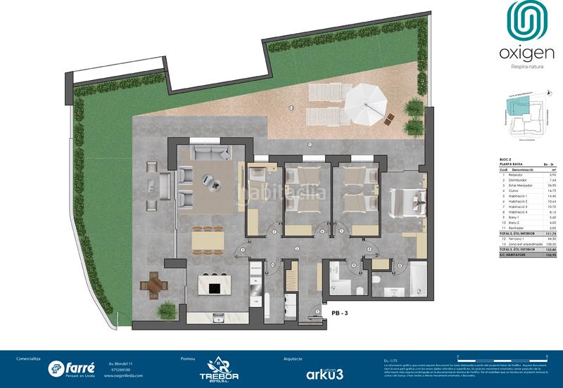 Foto e4aebf6f-8b18-4413-9d6c-aab8d41703fe. Erdgeschoss 134m<sup>2</sup> in carrer maria montesori 12 in Cappont Lleida