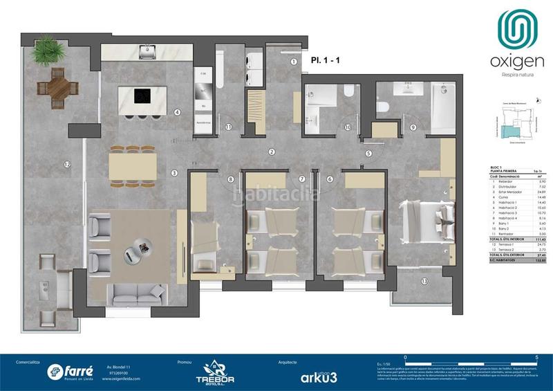 Foto 9802e13d-d3f6-428e-95b8-bd03773d44cb. Pis 133m<sup>2</sup> a carrer maria montesori 12 a Cappont Lleida