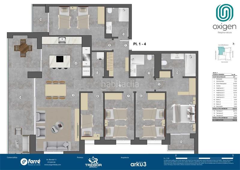 Foto 7d283243-eeac-4483-bc5a-824762b6de94. Pis 153m<sup>2</sup> a carrer maria montesori 12 a Cappont Lleida