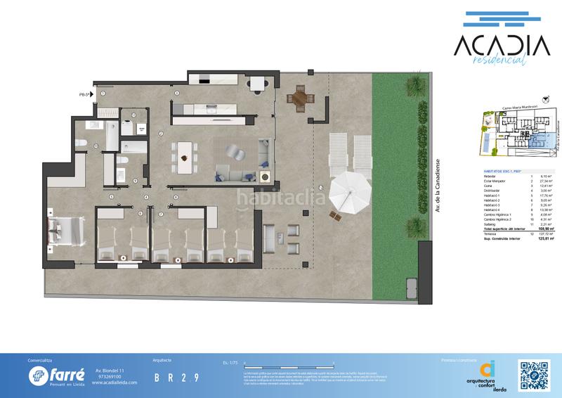 Foto 6ec1d33d-8383-4c6e-b143-bc3ec18b17c6. Piano terra 126m<sup>2</sup> con riscaldamento parcheggio piscina in Lleida