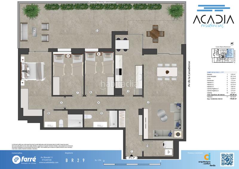 Foto 8861feac-4a36-49d4-a3aa-14b416afa616. Flat 120m<sup>2</sup> with heating parking pool in Cappont Lleida