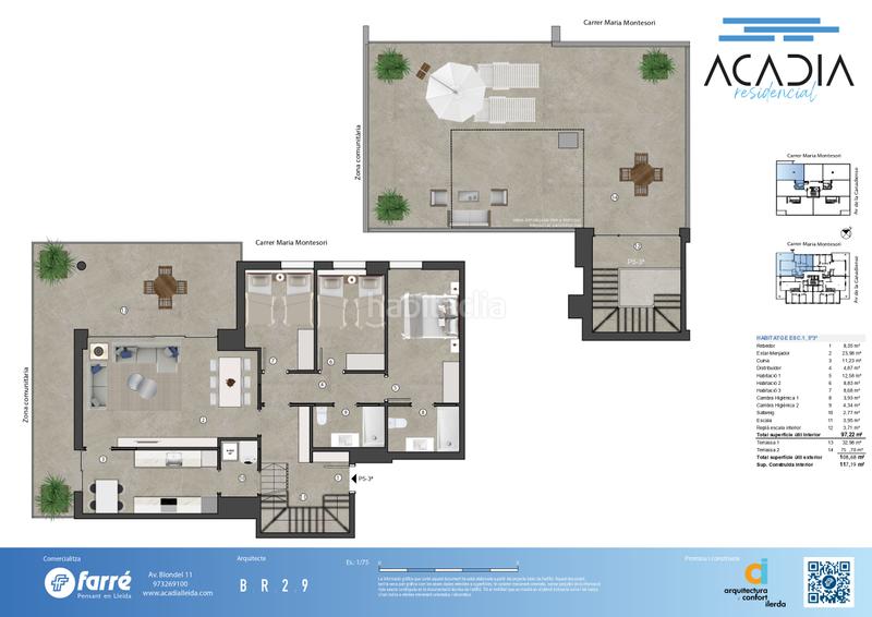 Foto 6ebea8a5-534a-4e03-92ae-d273593af6cb. Appartement 117m<sup>2</sup> avec chauffage parking piscine dans Cappont Lleida