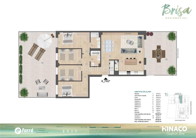 Foto b2008760-0d84-42f1-b9d5-265e739106de. Etagenwohnung 122m<sup>2</sup> in avinguda de la canadiense 7 in Cappont Lleida