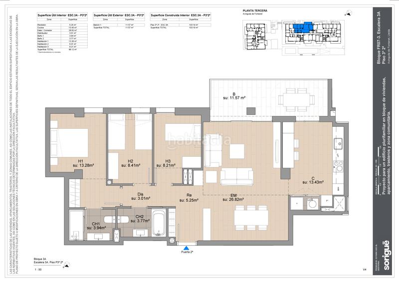 Foto 39d9512e-2e56-4b8e-955d-0ab473a02ab2. Appartamento 103m<sup>2</sup> in avinguda de fontanet 34 in La Bordeta Lleida