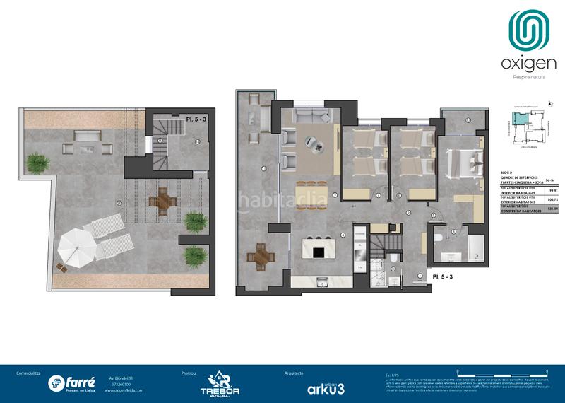 Foto 86c62897-c492-407e-9160-66ce8427825d. Àtic 126m<sup>2</sup> a carrer maria montesori 12 a Cappont Lleida