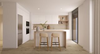 Etagenwohnung in Avinguda de la canadiense 7. Piso en planta baja brisa 2
