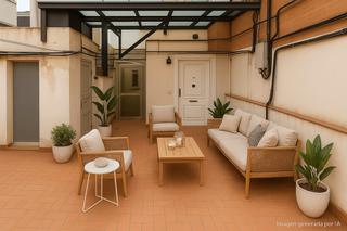 Ático en Sant Antoni. Encantador ático con terraza privada en sant antoni (eixample es