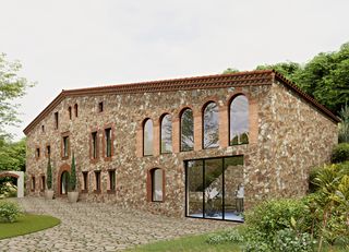 Masia a Begues. Masía can gepet: una finca única para rehabilitar en parcela de