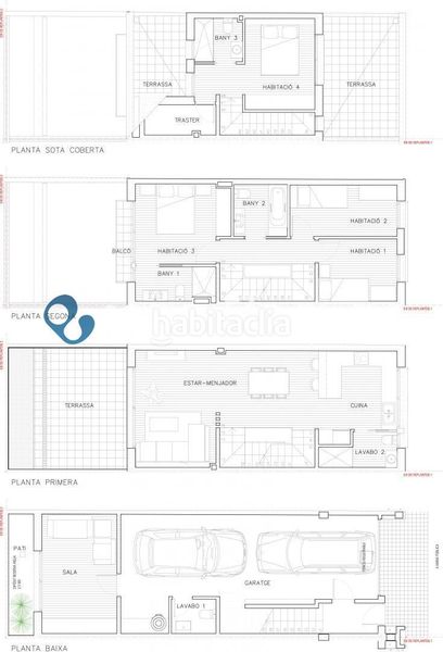 Foto 343ad7e6-155e-4424-acca-26f1b1699249. Casa adossada amb calefacció aparcament a Gràcia Sabadell