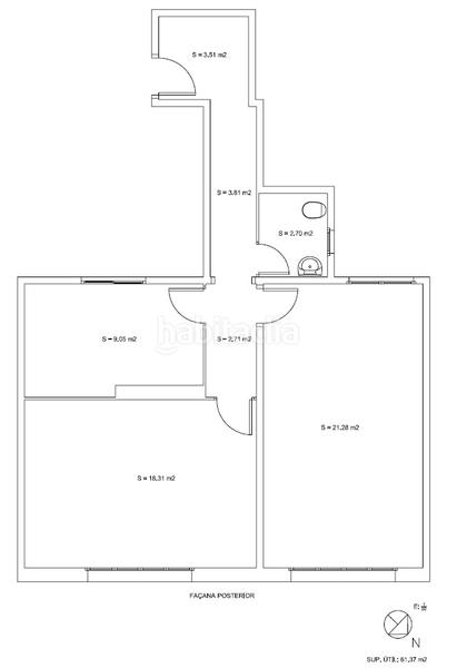 Foto 3233cfee-2130-465f-be0c-dff568bbbfe5. Miete büro in Dreta de l´Eixample Barcelona