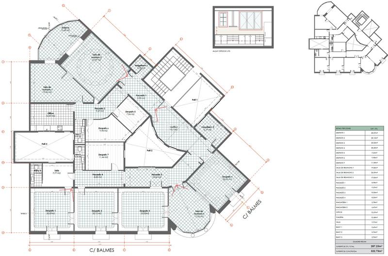 Foto 676367ab-39c3-4ab3-a07b-1ded85954874. Miete büro in carrer de balmes 129 in L´Antiga Esquerra de l´Eixample Barcelona