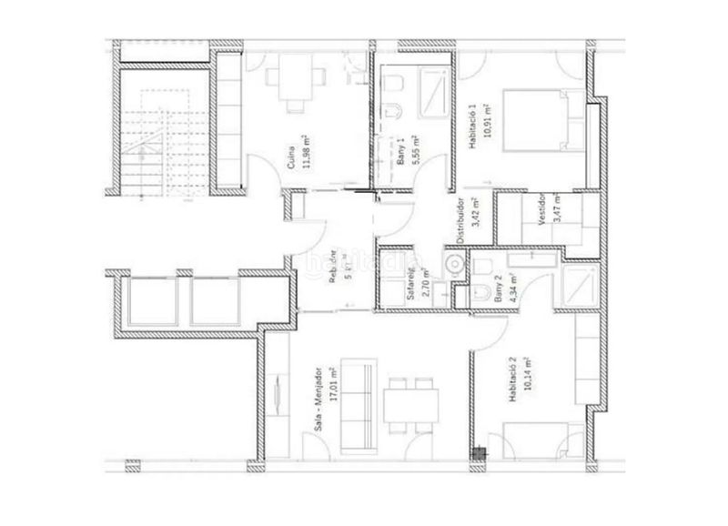 Foto 3ab925df-6110-4c48-88a4-69b6b72c7e3b. Pis amb calefacció aparcament a La Nova Esquerra de l´Eixample Barcelona