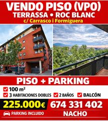 Appartement  Carrer de carrasco i formiguera. Roc blanc piso + parking