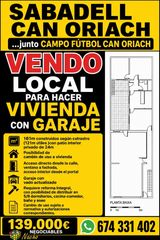 Local Comercial en Ca n'Oriac