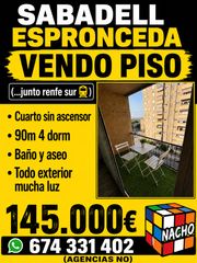 Appartement  Carrer dels tintorers. Piso 91m 4 dorm ,baño y aseo