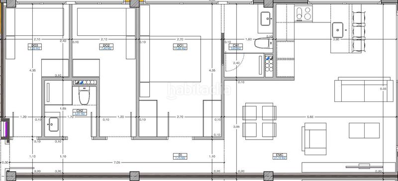 Foto 8734e5dd-f72e-49fd-97c3-1eeb5f951d34. Pis amb calefacció aparcament piscina a Montmar Castelldefels