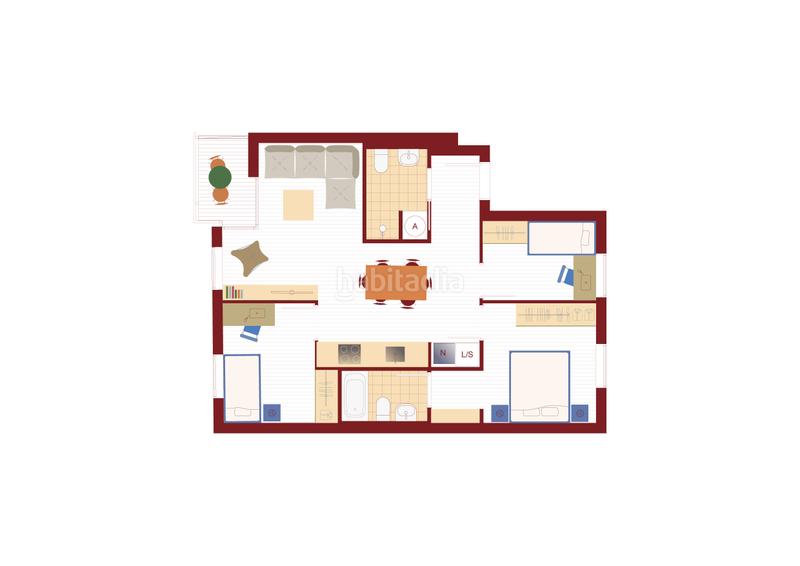 Foto 4f9abf20-ee1c-409e-8532-62b87fbf3f4e. Pis 82m<sup>2</sup> a carrer de josep anselm clavé 51 a Sant Joan Vilanova i la Geltrú