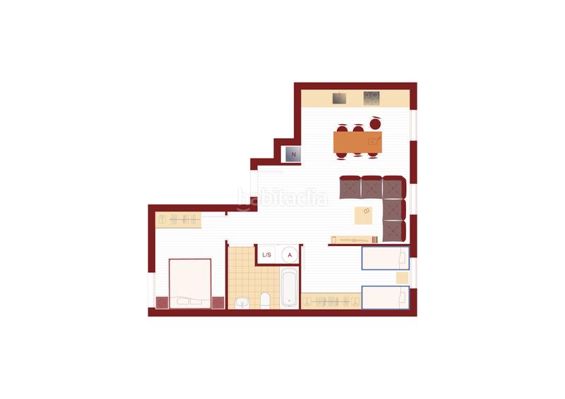 Foto 05c0a022-a7c3-44cb-a4e9-825ac1fc9d22. Erdgeschoss 70m<sup>2</sup> in carrer de josep anselm clavé 51 in Vilanova i la Geltrú