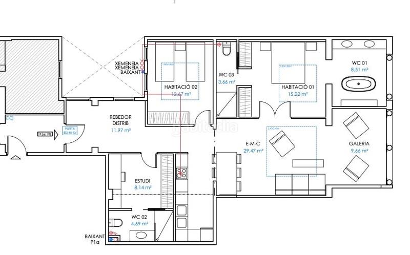 Foto 5ef90636-11b7-42d5-bada-04a26f2065d9. Appartement dans Dreta de l´Eixample Barcelona