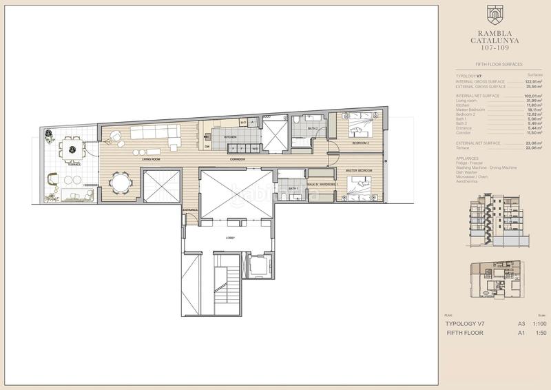 Foto 54c4bd70-f4db-4a83-b568-47a7c65ec687. Ático  con terraza privada, vida refinada en una de las mejores zonas de la ciudad en Barcelona