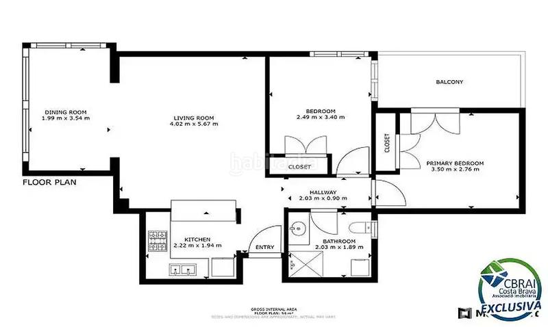 Foto f49f47d3-edd5-46ef-b4d6-f684b6d2793d. Appartamento in calle badia 1 in Muga - Gran Reserva - Badia Empuriabrava