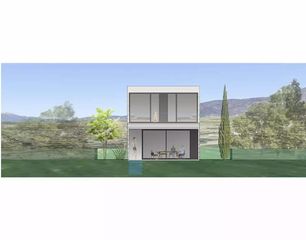 Casa  Ripollès. Proyecto  parcela con casa moderna de 3 habitaciones