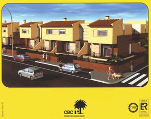 Casa adossada a Petrer. En venta bungalow a estrenar en petrer,  zona san jerónimo