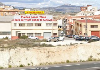 Capannone industriale in Petrer. Se vende nave industrial en petreralicante con vistas a autovia