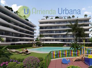 Àtic  Santa pola - venida de la virgen. Obra nueva  ático de 2 dormitorios junto a la playa del tamarit