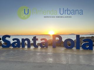 Attique  Santa pola - elda. Se vende ático de 2 dormitorios con solarium de 54 m2 junto a la