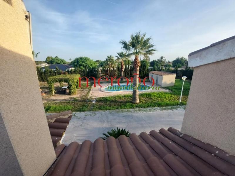 Foto 10c9d096-9fe6-4d86-9a2e-a0ca26e8b6df. Rent chalet with heating pool in La Algoda - Matola - Llano de San José Elche / Elx