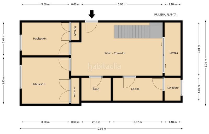 Foto fdb71bbb-1e1d-4c5d-a998-137e3f2f7837. Appartamento con riscaldamento in Poble Nou Vilafranca del Penedès