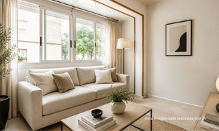 Etagenwohnung  Calle mas jornet. Bajo con terraza, barbacoa y luz natural