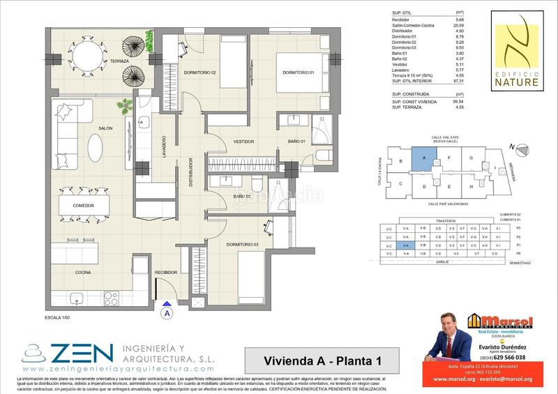 Foto 2390b121-e5b5-4fda-81dd-06f837d4b85c. Apartamento  de lujo en planta primera a en Orihuela