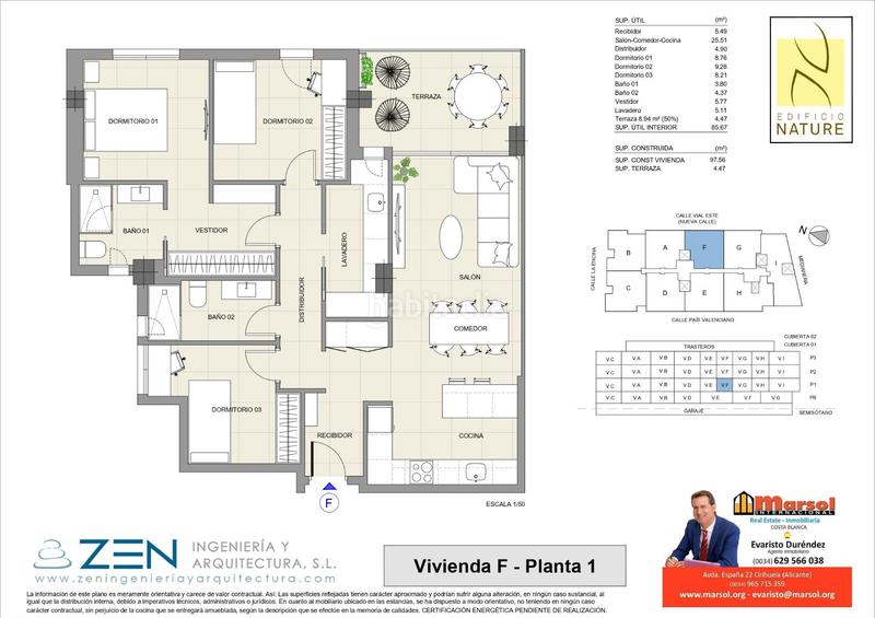 Foto 2d9fc754-60a7-4c74-890f-20c583e3523d. Apartamento  de lujo en planta primera f en Orihuela