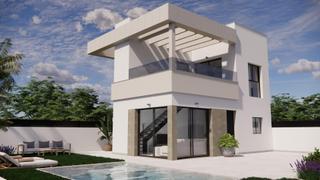 Chalet  Calle calle nogal. Villa adosada con piscina privada en vistabella golf
