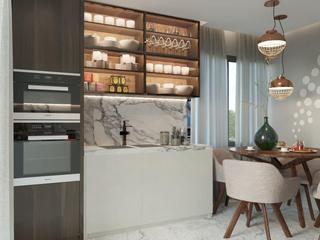 Dachwohnung in Carrer d'enric morera 4. Atico a estrenar con increibles vistas al mar