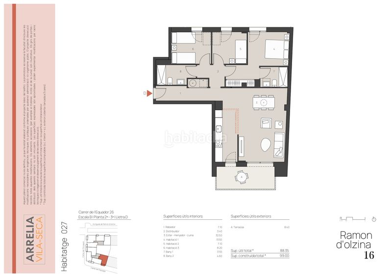 Foto e261dfd5-7621-41a2-a79a-ab7caceb6343. Flat 99m<sup>2</sup> in avinguda de ramon d'olzina 16 in Vila-seca poble Vila-seca