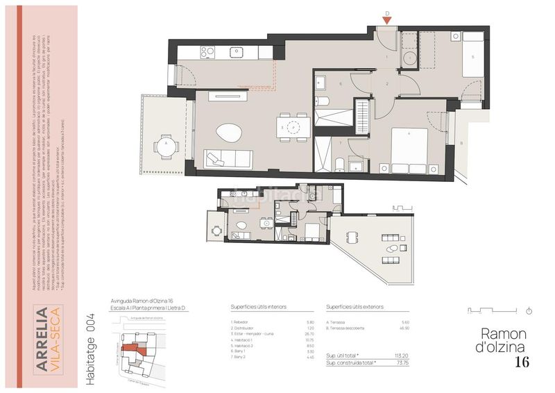 Foto 9f54f465-1ba1-4ae4-8c29-1a3403fcf013. Appartement dans avinguda de ramon d'olzina 16 dans Vila-seca