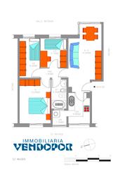 Appartement à Carrer de les agudes 42. Piso primera planta sin ascensor en ciudad meridiana