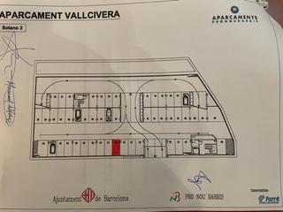 Aparcament cotxe a Avinguda dels rasos de peguera 39. Parking garaje plaza de aparcamiento en ciutat meridiana nou bar