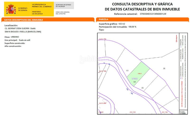Foto a1b42453-ef9a-49ce-9746-f455ebd3b099. Wohngrundstück in Bigues i Riells del Fai